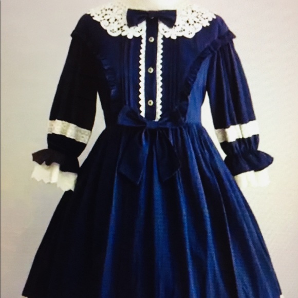 NEW Sweet Harajuku Lolita Dress - Picture 4 of 7